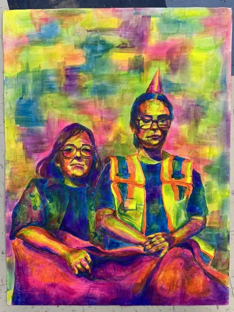 Celebration 
Acrylic on canvas
2022