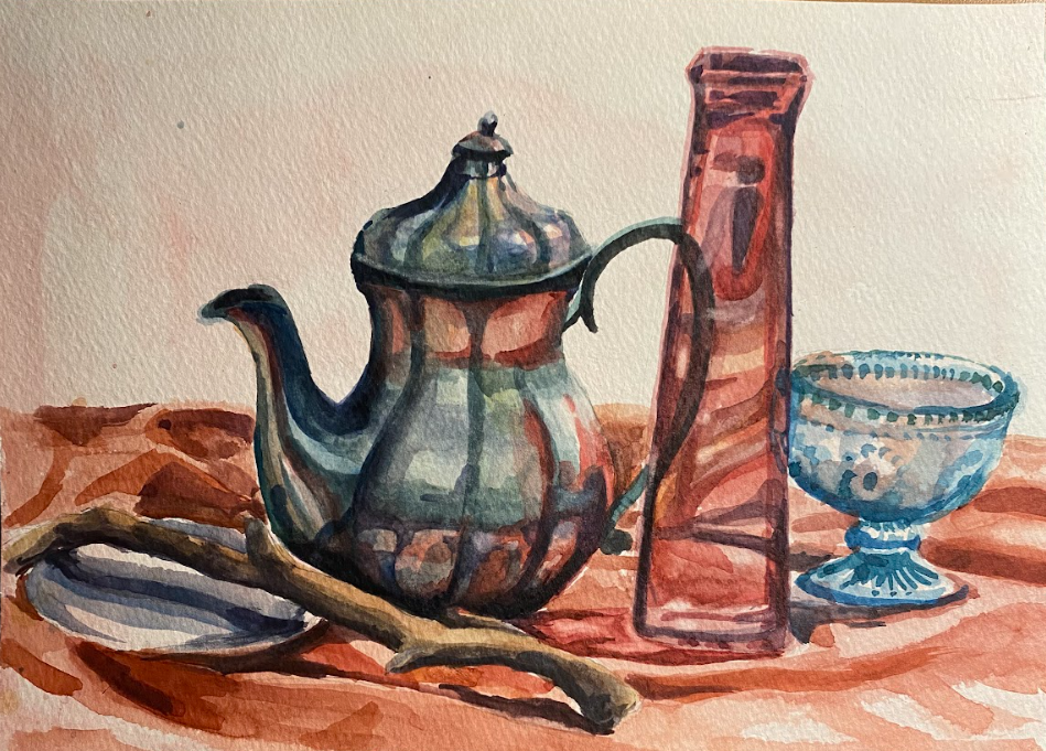 Still Life
Watercolor on paper
2025