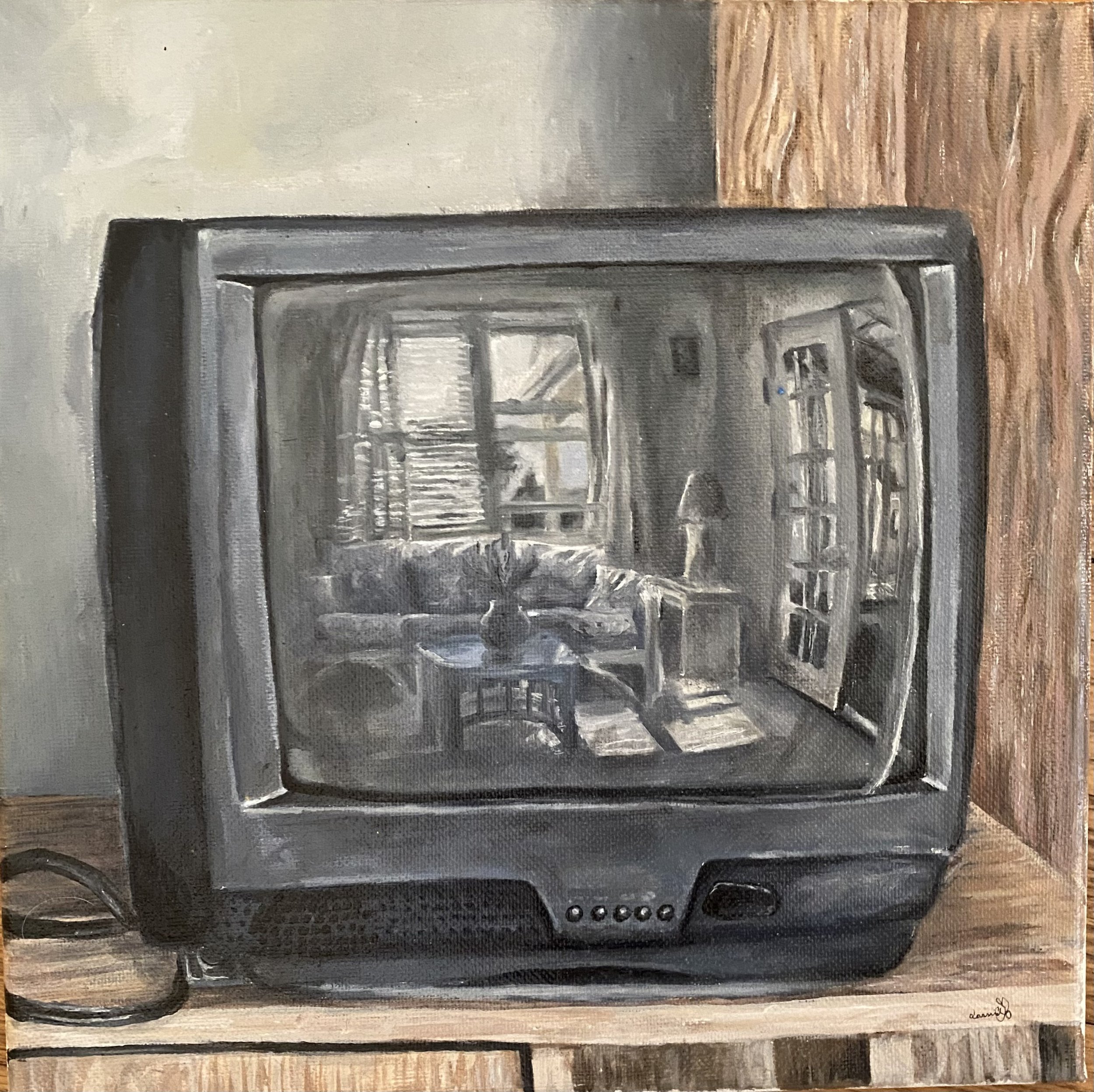 Reruns
Oil and acrylic on canvas
2021