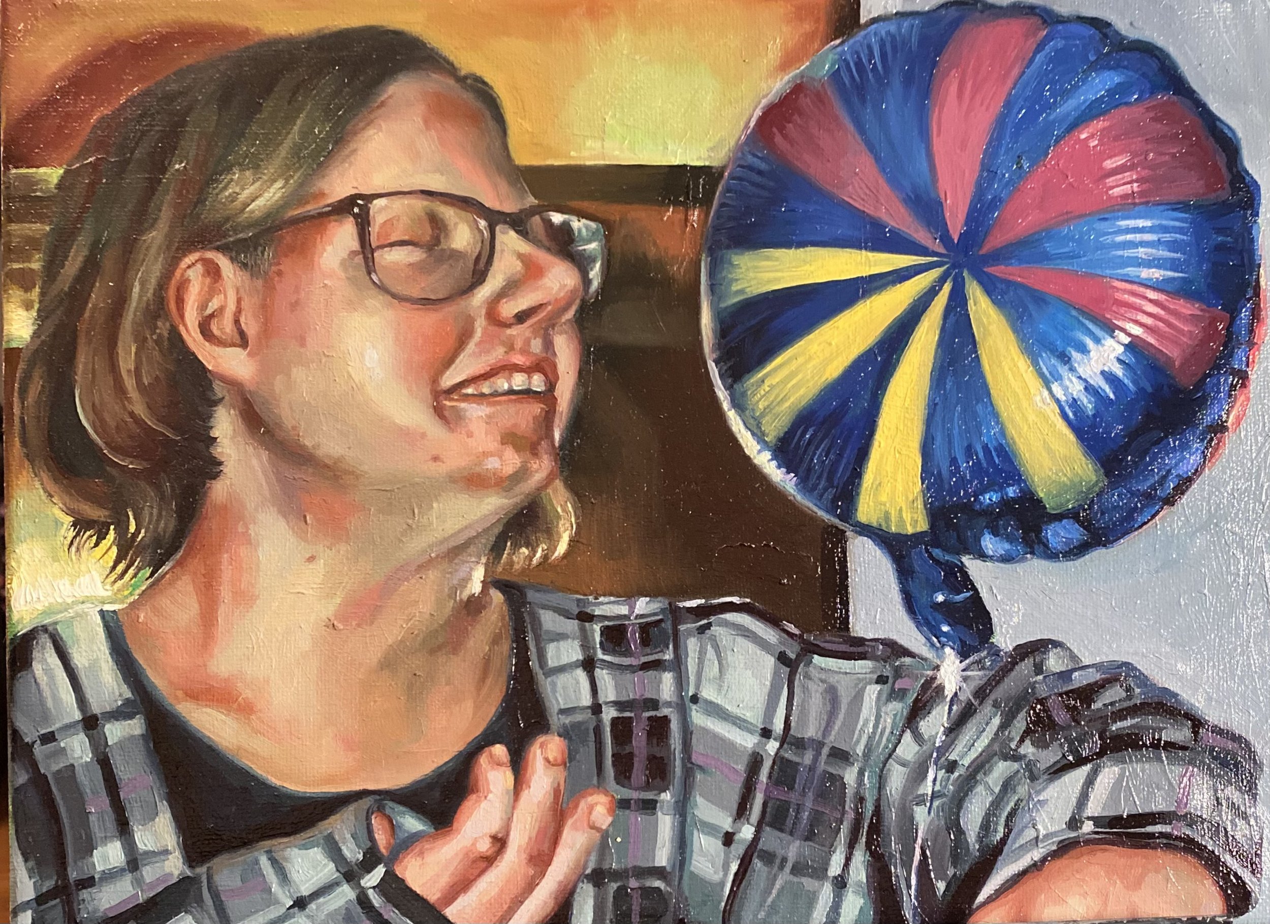 Balloon Wife
Oil on canvas
2024