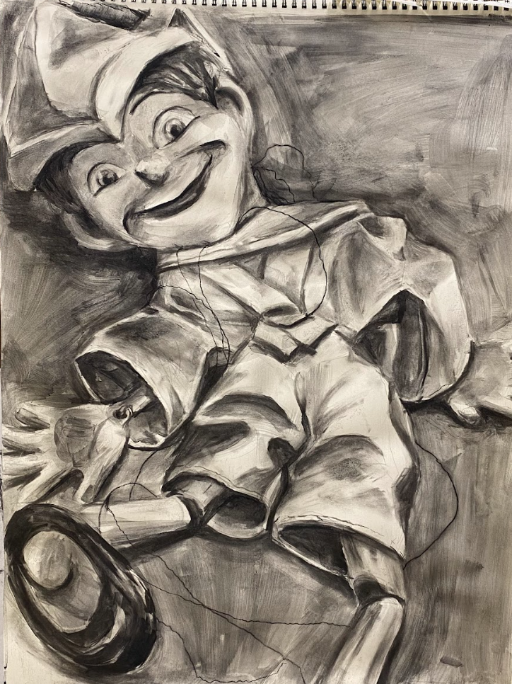 Untitled
Charcoal on paper
2024