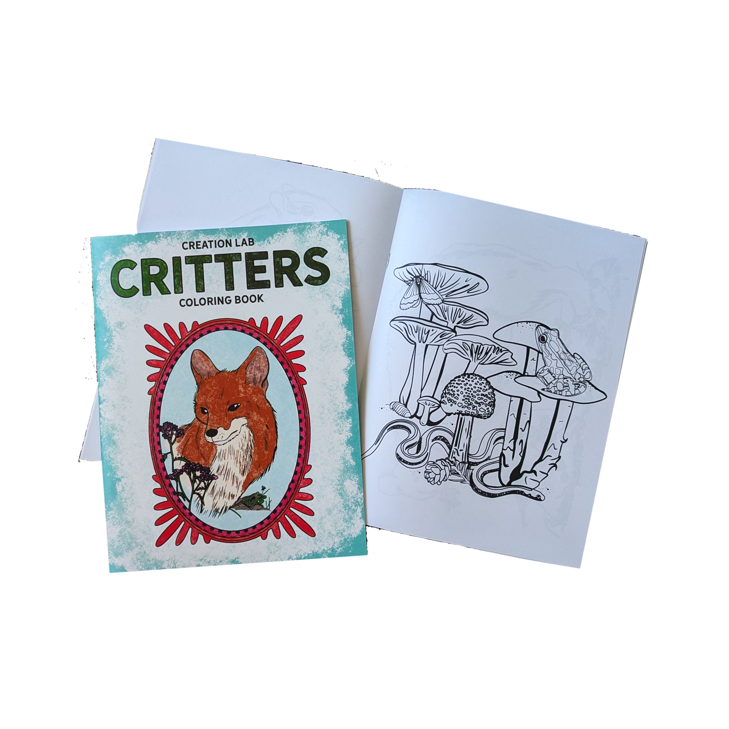 Critter Coloring Book