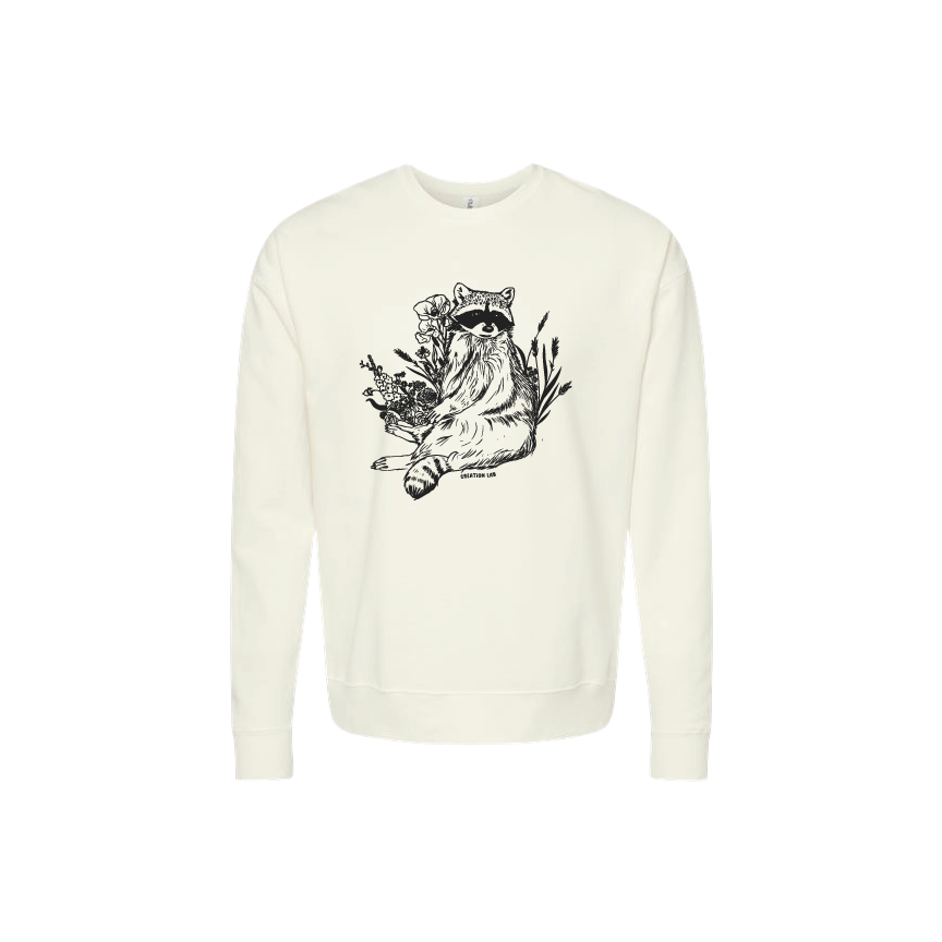 Raccoon Crew Neck