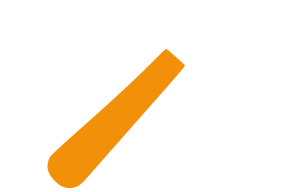 A wrench and a hammer crossed over each other.