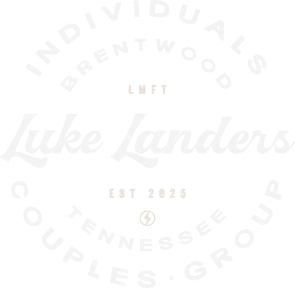 Logo with text 'Individuals Brentwood Lift Luke Landers Tenessee Group' in a circular layout.