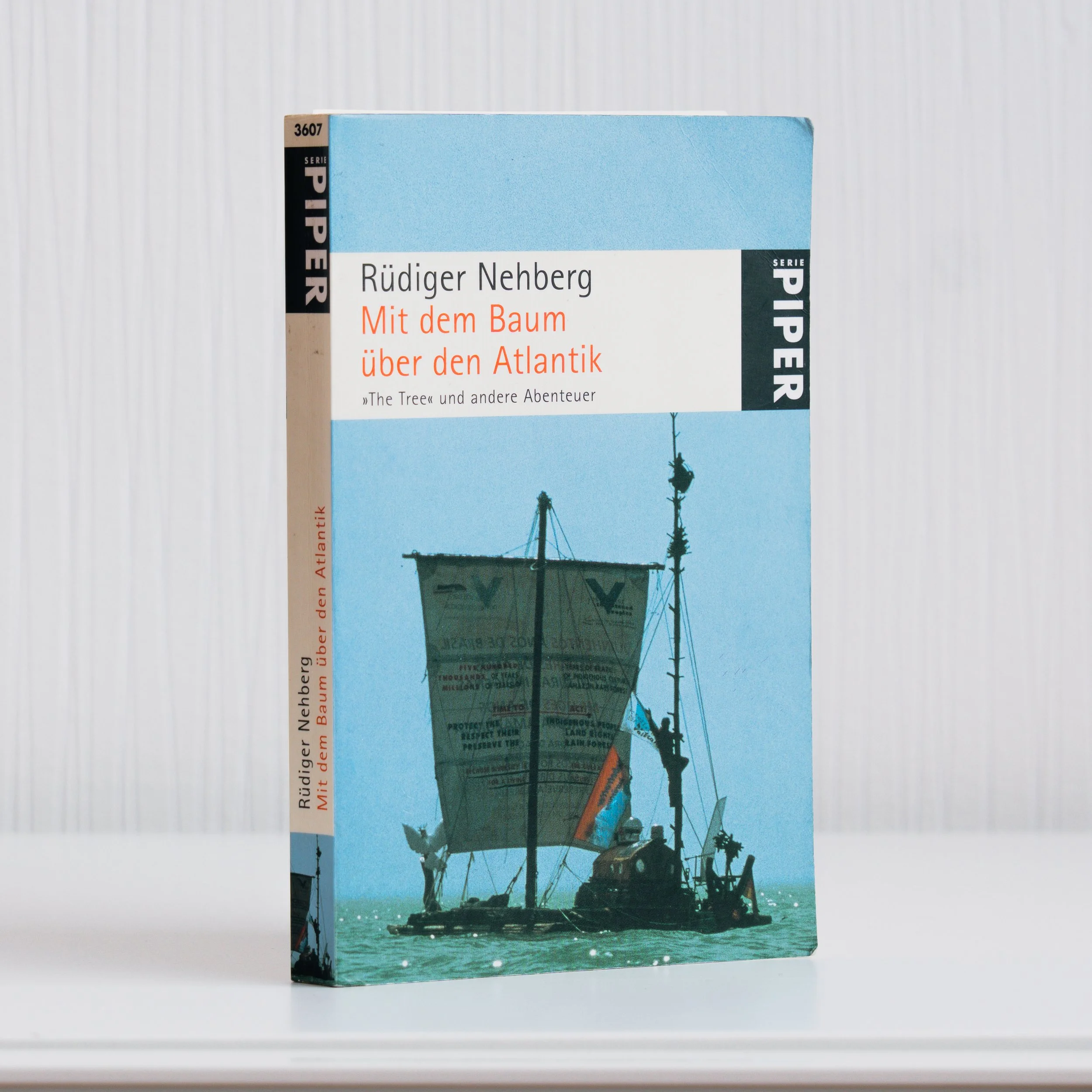 Rüdiger Nehberg. Mit dem Baum über den Atlantik