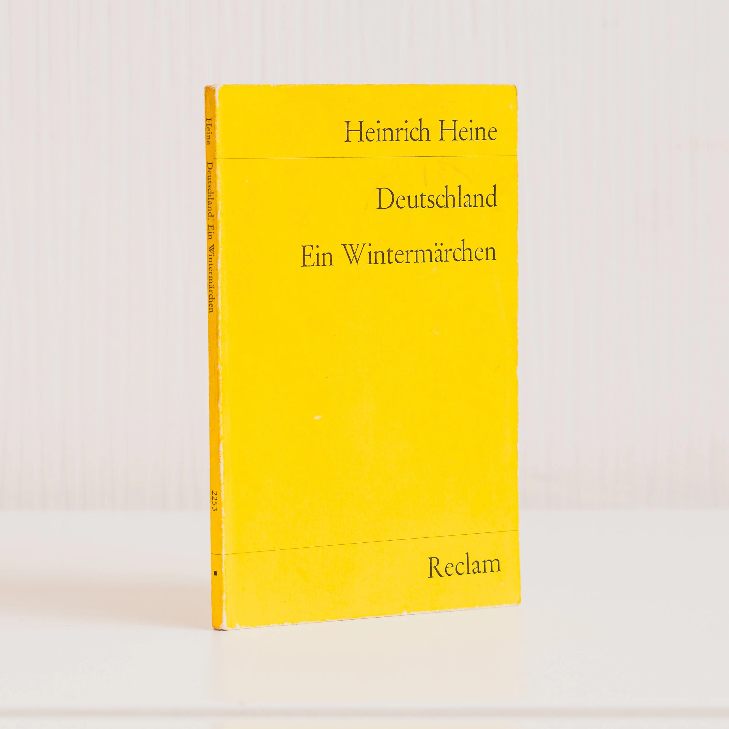 Heinrich Heine. Deutschland. Ein Wintermärchen