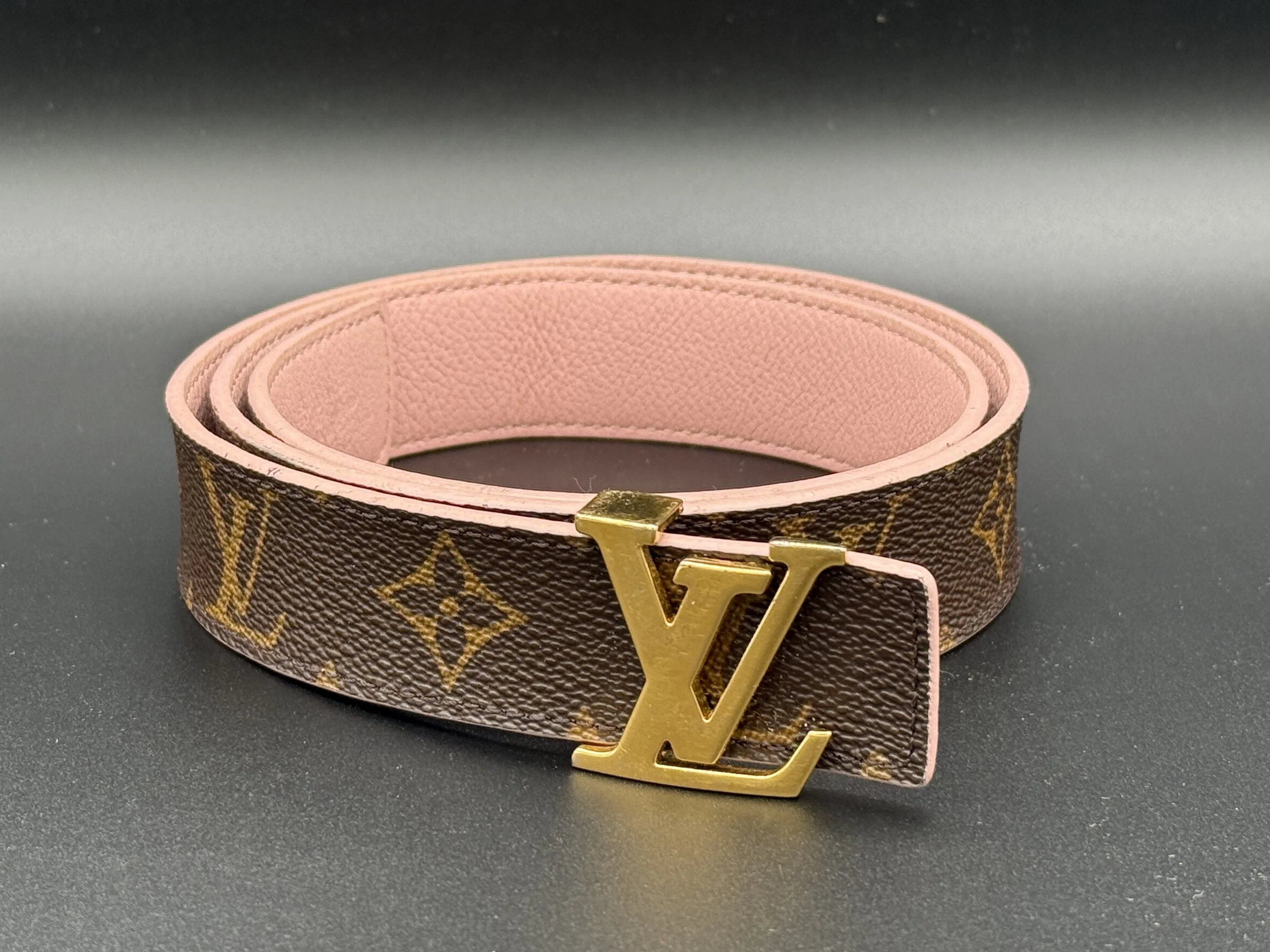 Louis Vuitton Monogram Belt (Size 80)