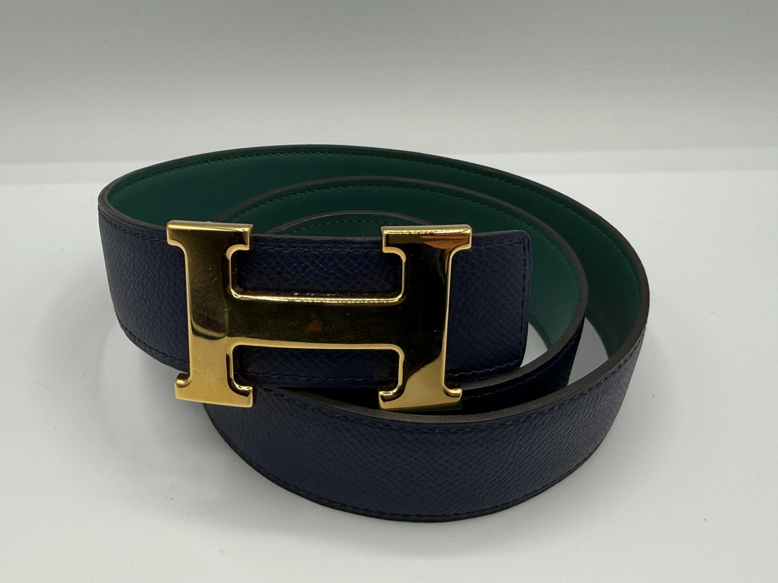 Hermès Leather Belt (80cm)