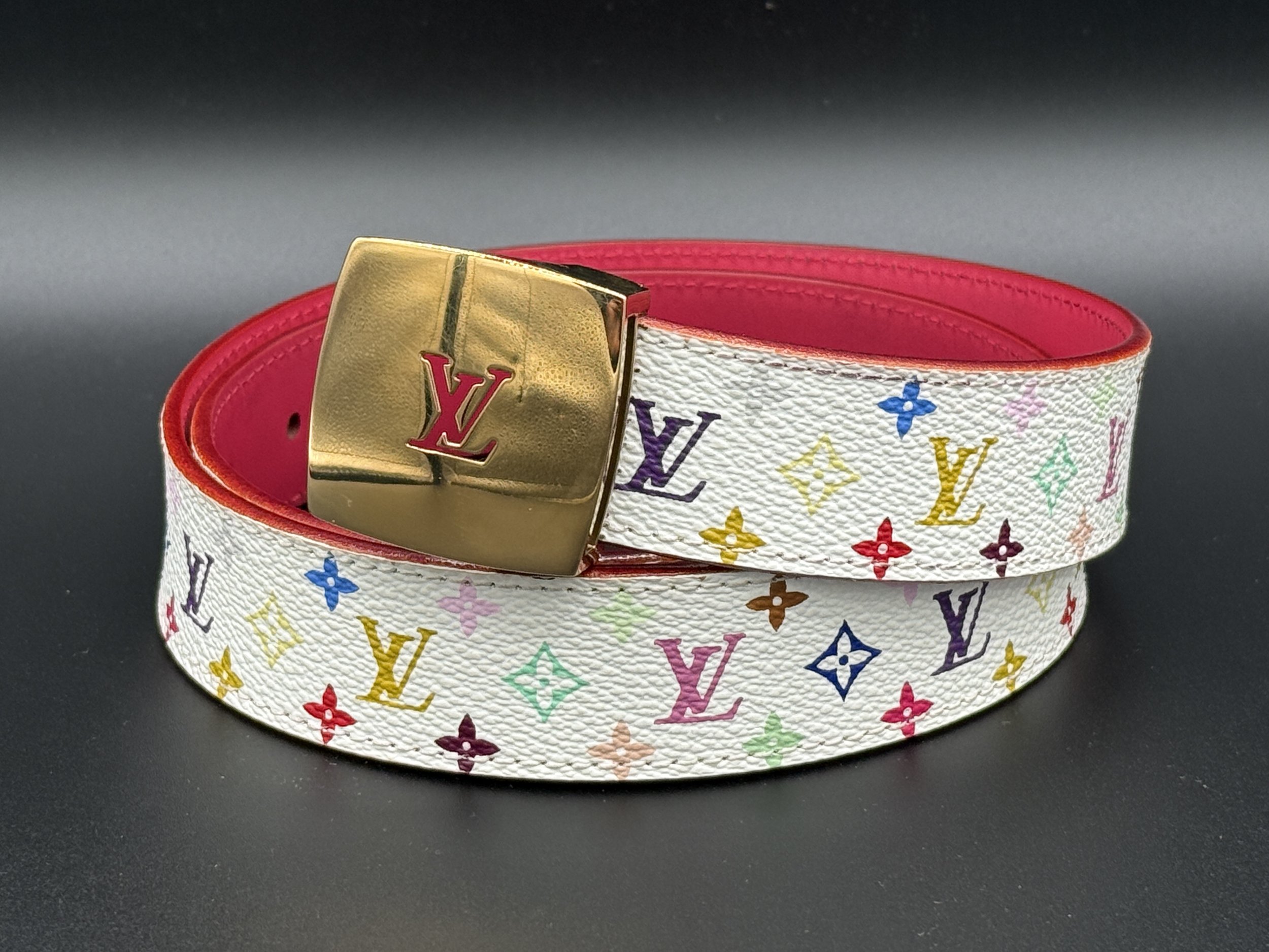 Louis Vuitton Multicolor Monogram Belt – 80cm