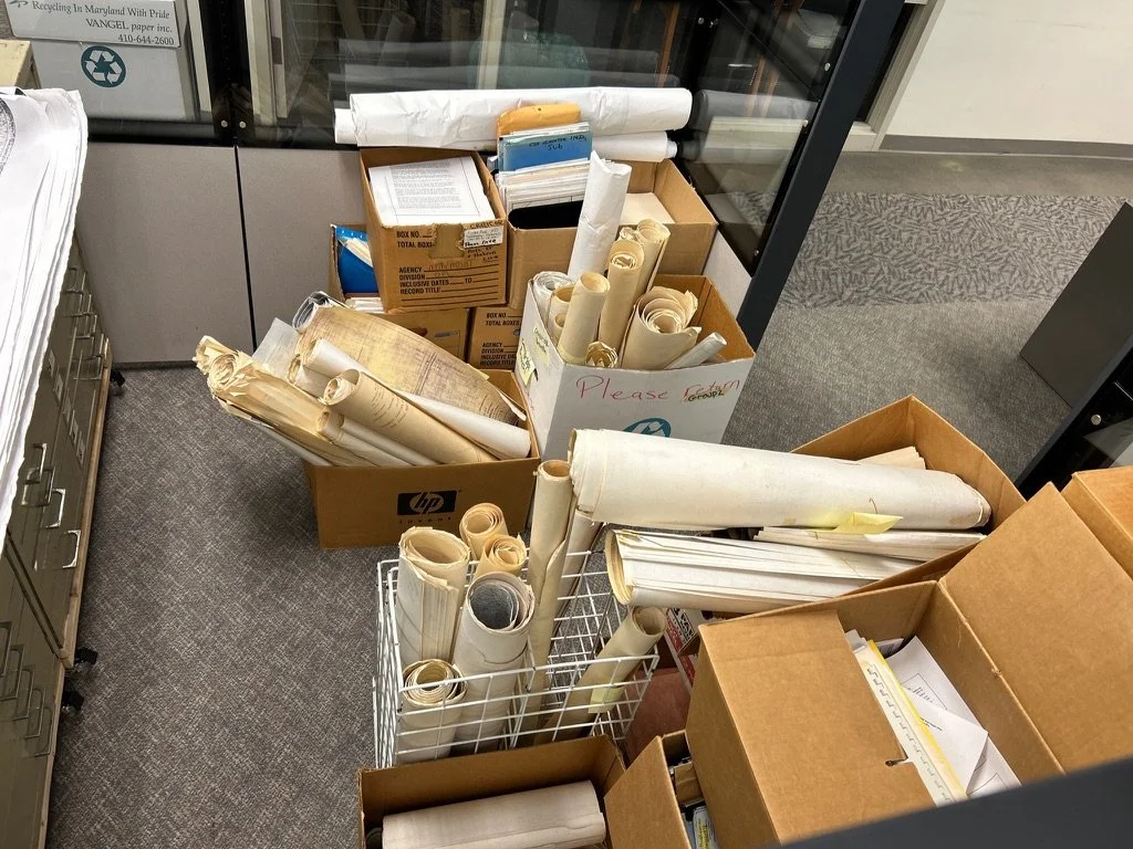 LMRS uses archival techniques to ensure research provided for clients is properly preserved for future use. If your files look like these, LMRS can help.
