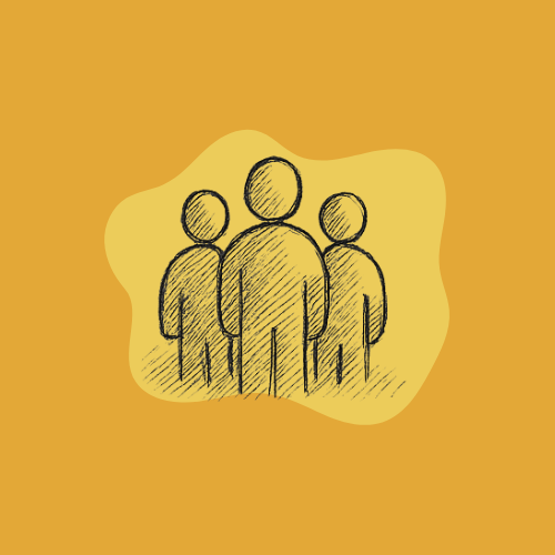 Icon, group of people