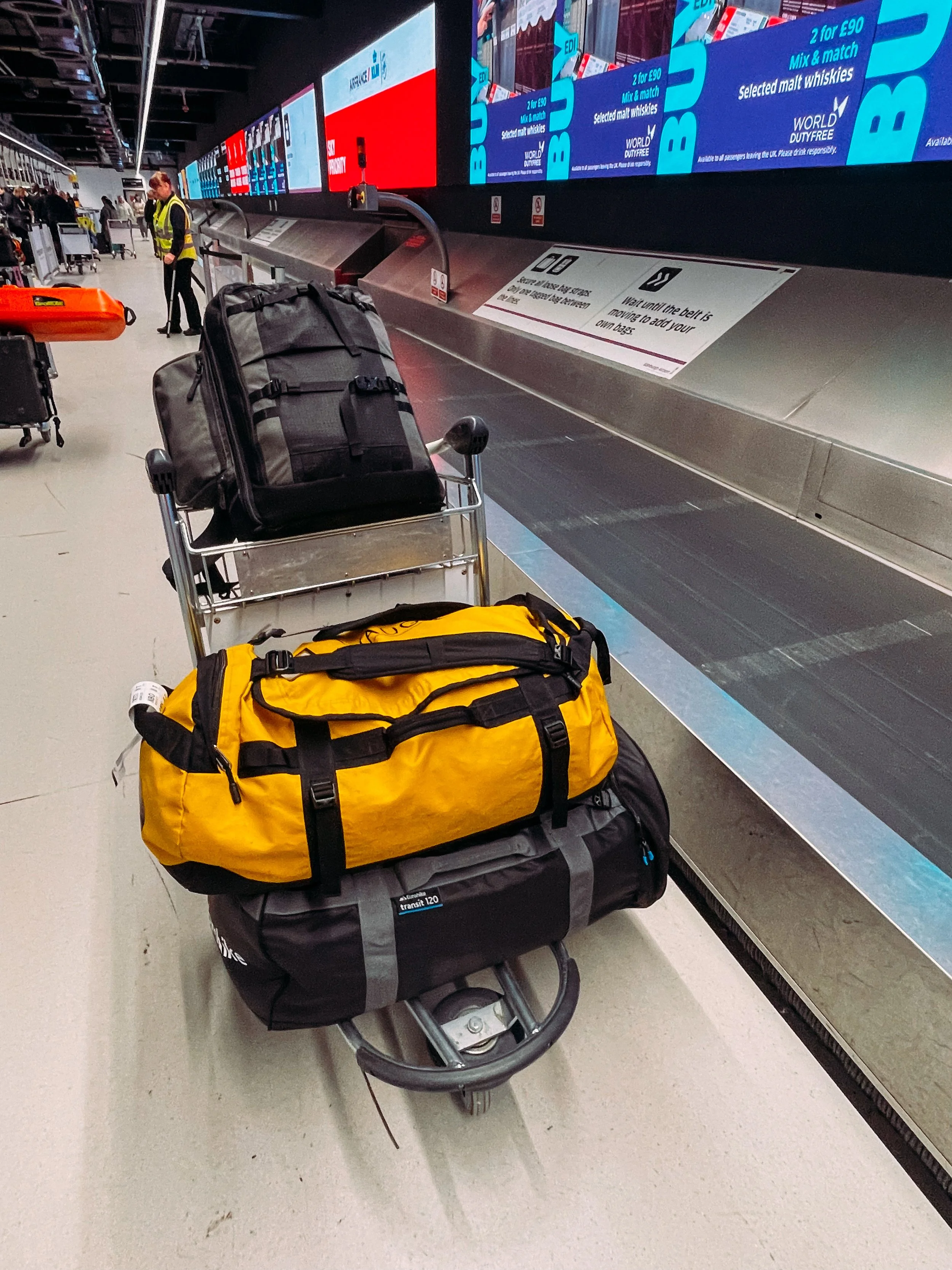 First few days on the ground