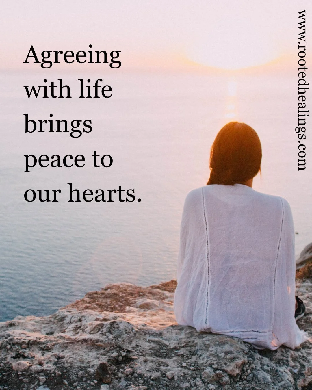 Letting go of trying to change the way things are or the way things were allows our souls to rest in peace.&nbsp;&nbsp;There are some things we cant change but we still hold on to them either with anger, resentment or even by excluding them.&nbsp;&nb
