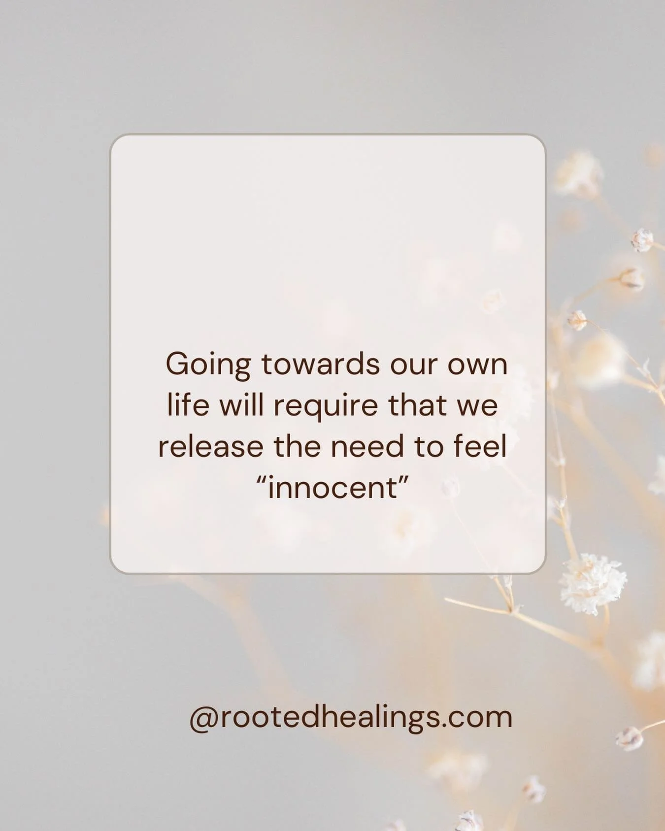 Humans greatest need is that of belonging to their group or system.  A person will do anything in order to belong and in turn that gives him/her a feeling of innocence.  On the other hand, going against their group creates a feeling of guilt.  That i