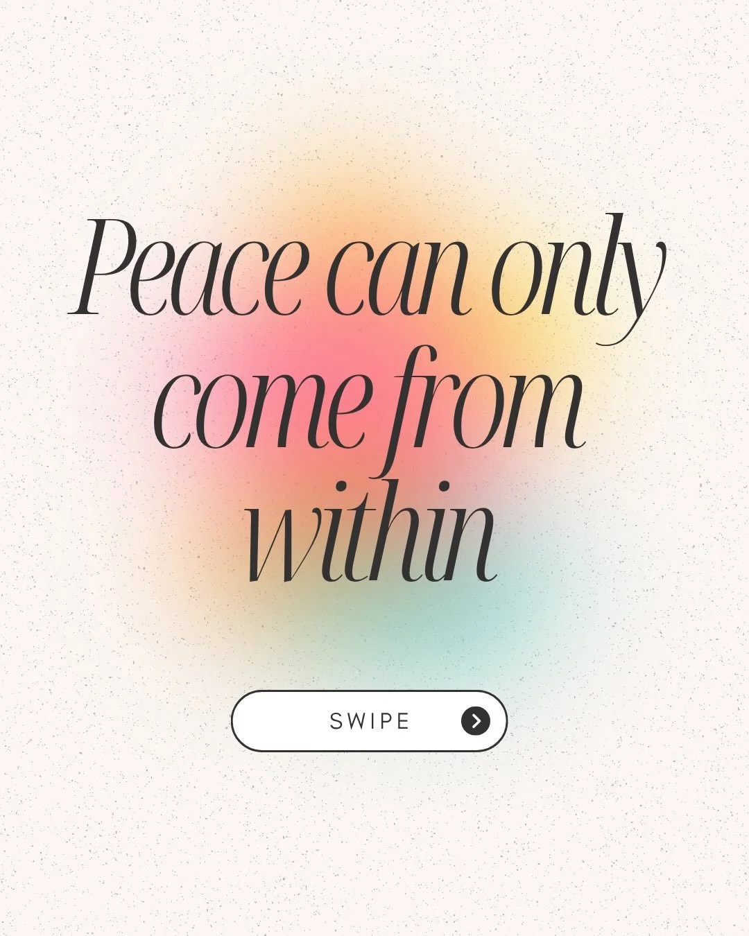 We desperately look to the outside trying to fix what can only be changed in us.&nbsp;&nbsp;When a relationship is difficult with a spouse, a sibling, with one of our parents, we have the magical hope that if they could only change, then we could be 
