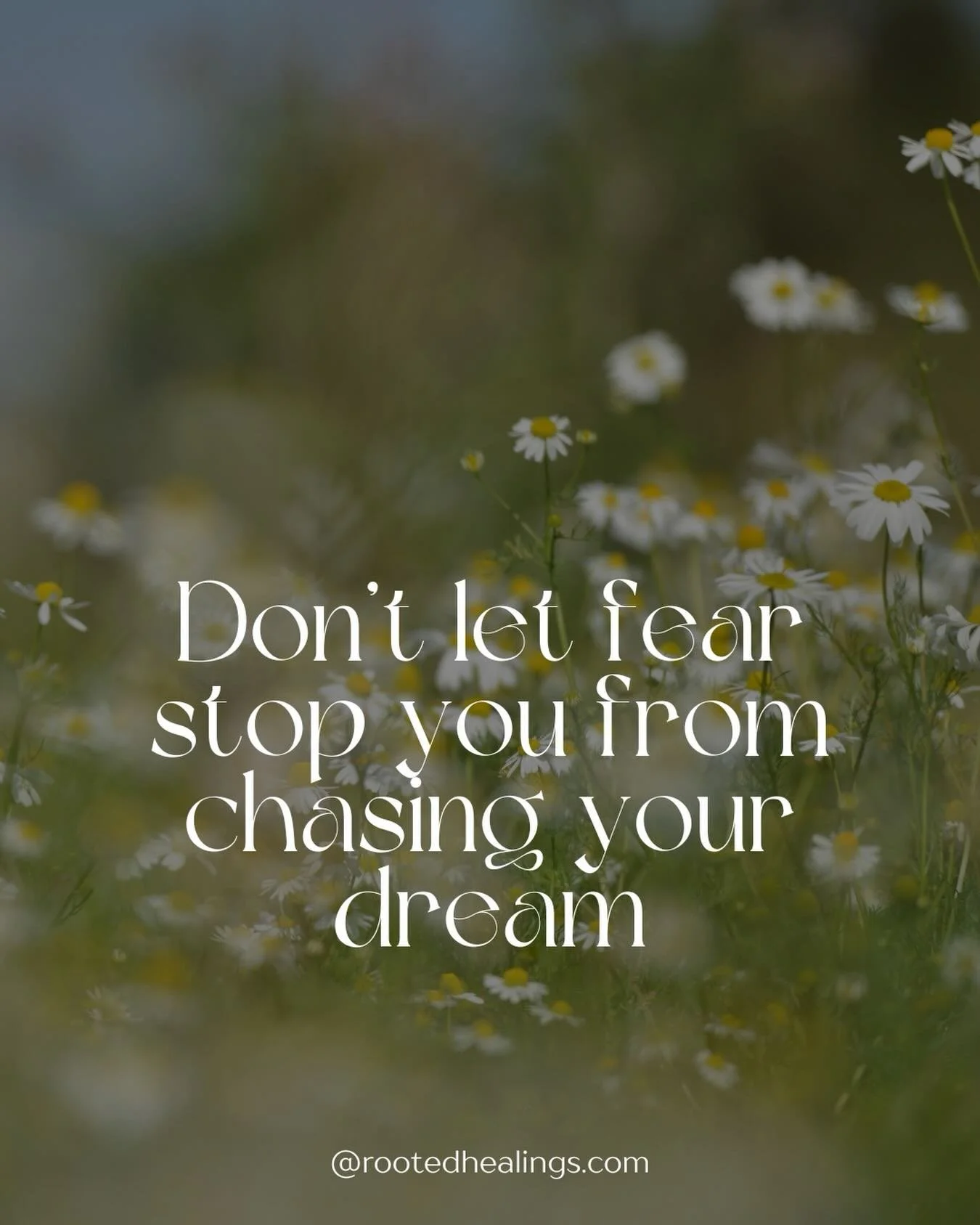 What we most desire is also looking for us. What is stoping us from going towards those dreams? Fear is always one of the greatest reasons, not necessarily a lack of dedication or willingness to put in the work. . Fear of the unknown, of failure, of 