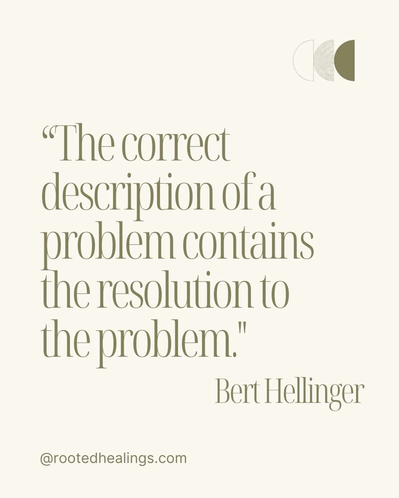 A systemic outlook understands &ldquo;the problem&rdquo; as the guiding light to the resolution.&nbsp;&nbsp;An effective facilitator is able to help each person identify the &ldquo;correct description&rdquo; without getting lost in the story.&nbsp;&n