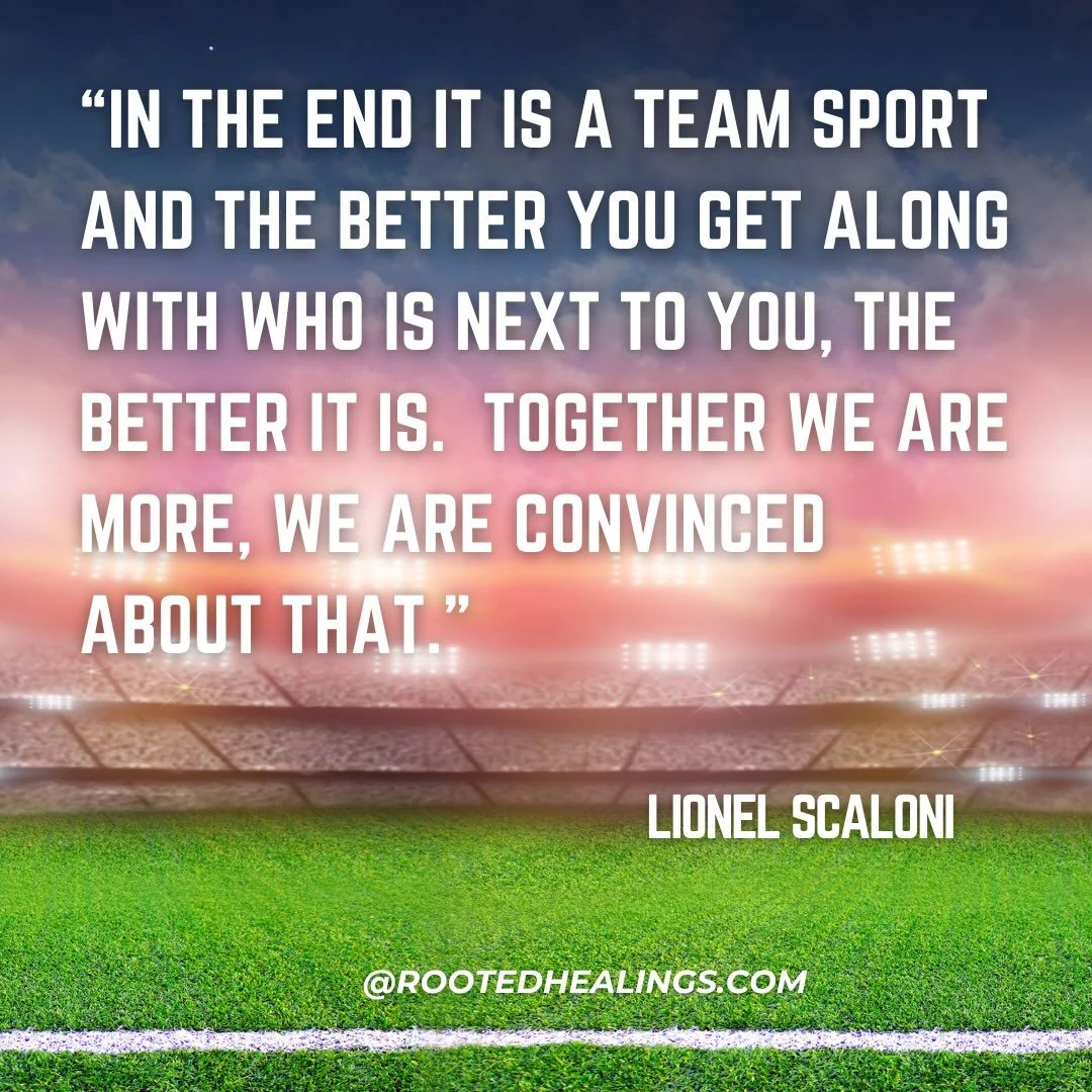 When we understand systems, we can clearly see the whole has the potential to be greater than just the sum of its parts.  That means that the balanced interaction of every member of the any system or team is imperative.  We can not just focus on the 