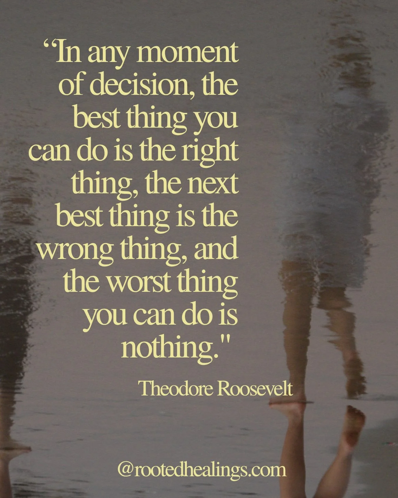 Sometimes making decisions can be overwhelming.  Our mind goes over the different choices, the different potential outcomes endlessly, wearing us out and leaving us with no clear choice.  Systemic work is about connecting with something else than our