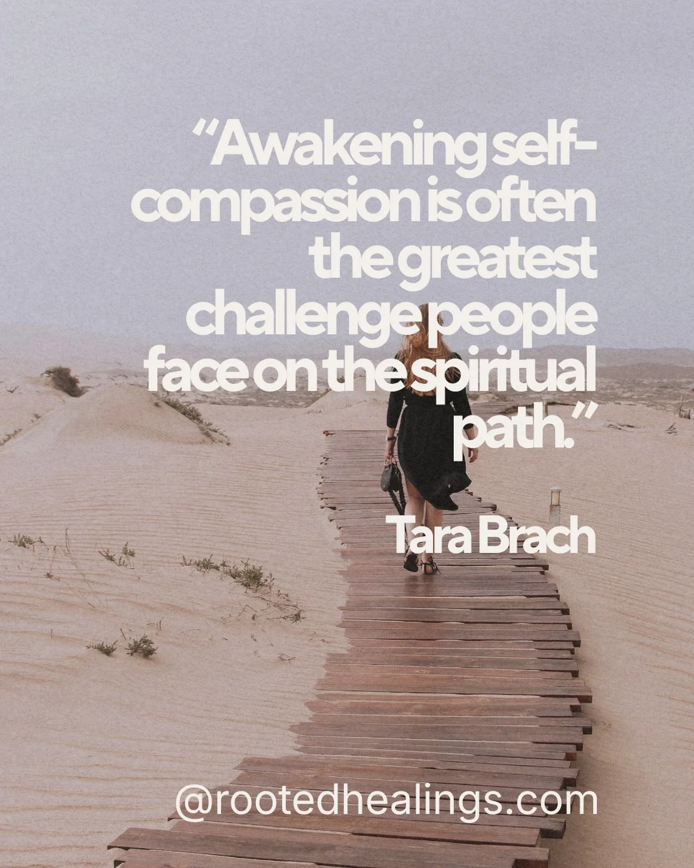We are taught that we should be compassionate towards others, very few of us have been taught to be compassionate towards ourselves.  This disconnect is a big problem, because unless we can be compassionate towards ourselves, showing true compassion 