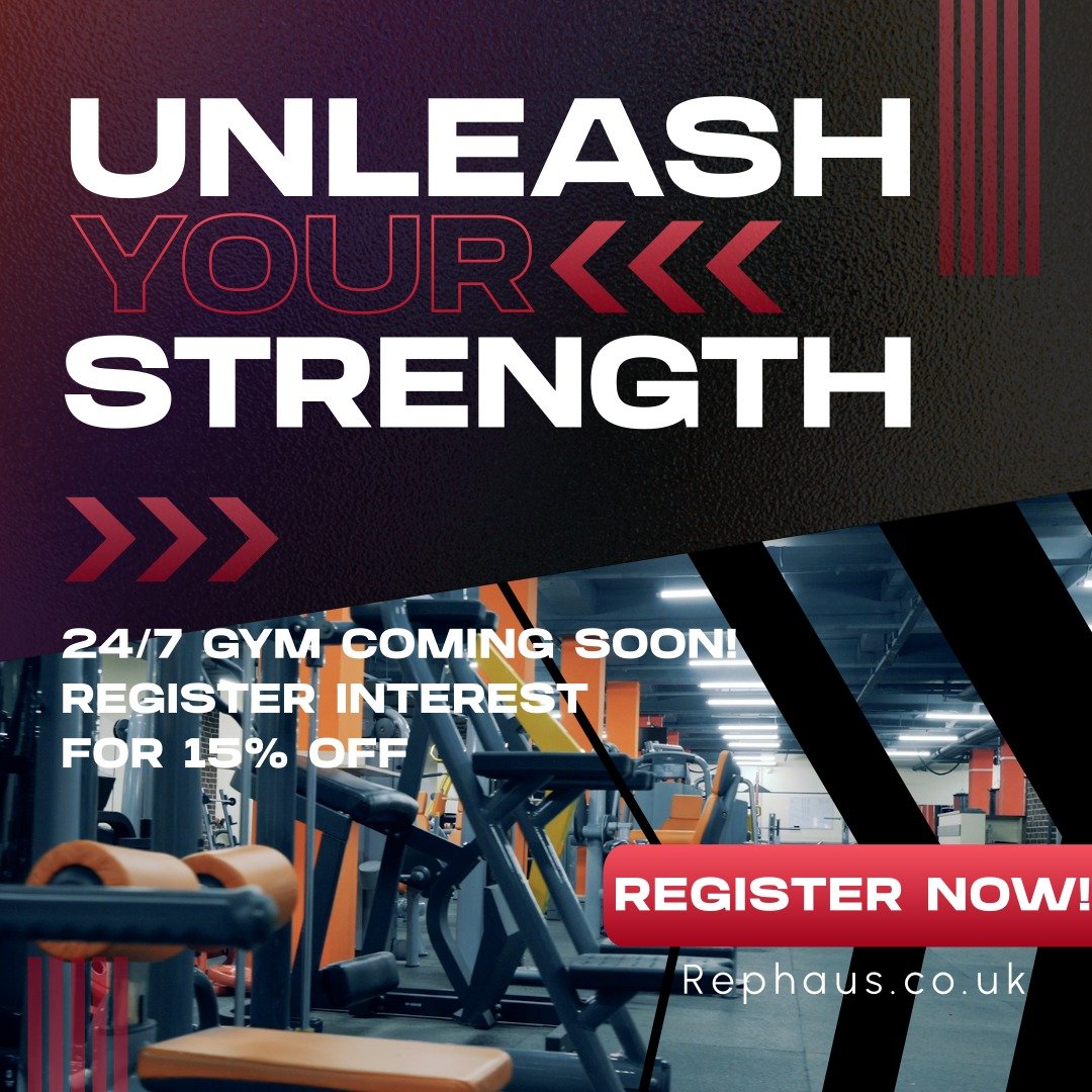 24/7 Gym coming soon to Sturminster Newton!

Register your interest in the gym at www.rephaus.co.uk. Every single sign-up massively helps us and will also give you a 15% discount on your first six months of membership upon launch.

#gym #comingsoon #