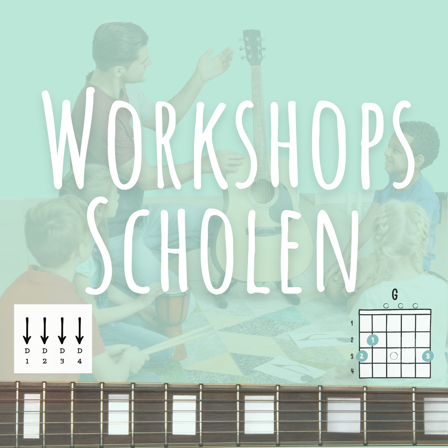 workshop gitaar, leer gitaarspelen, den haag , Nederland gitaarles