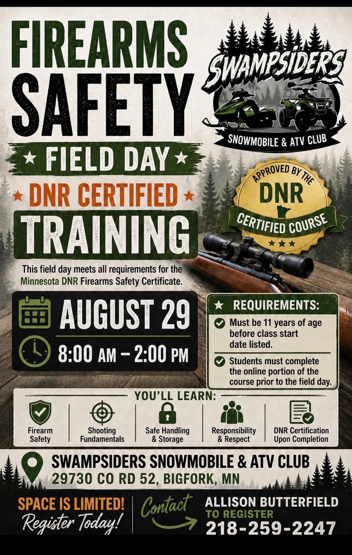 Firearms Safety Field Day