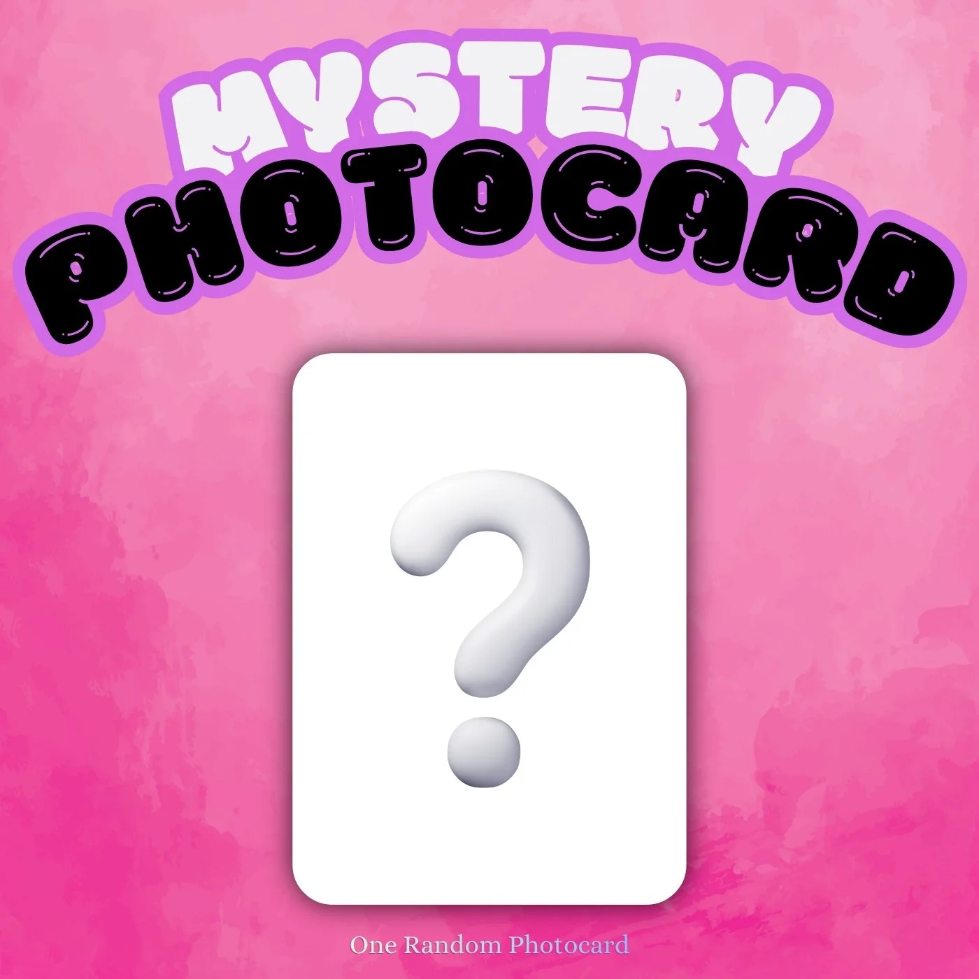 Mystery Photocard (SINGLE PC)