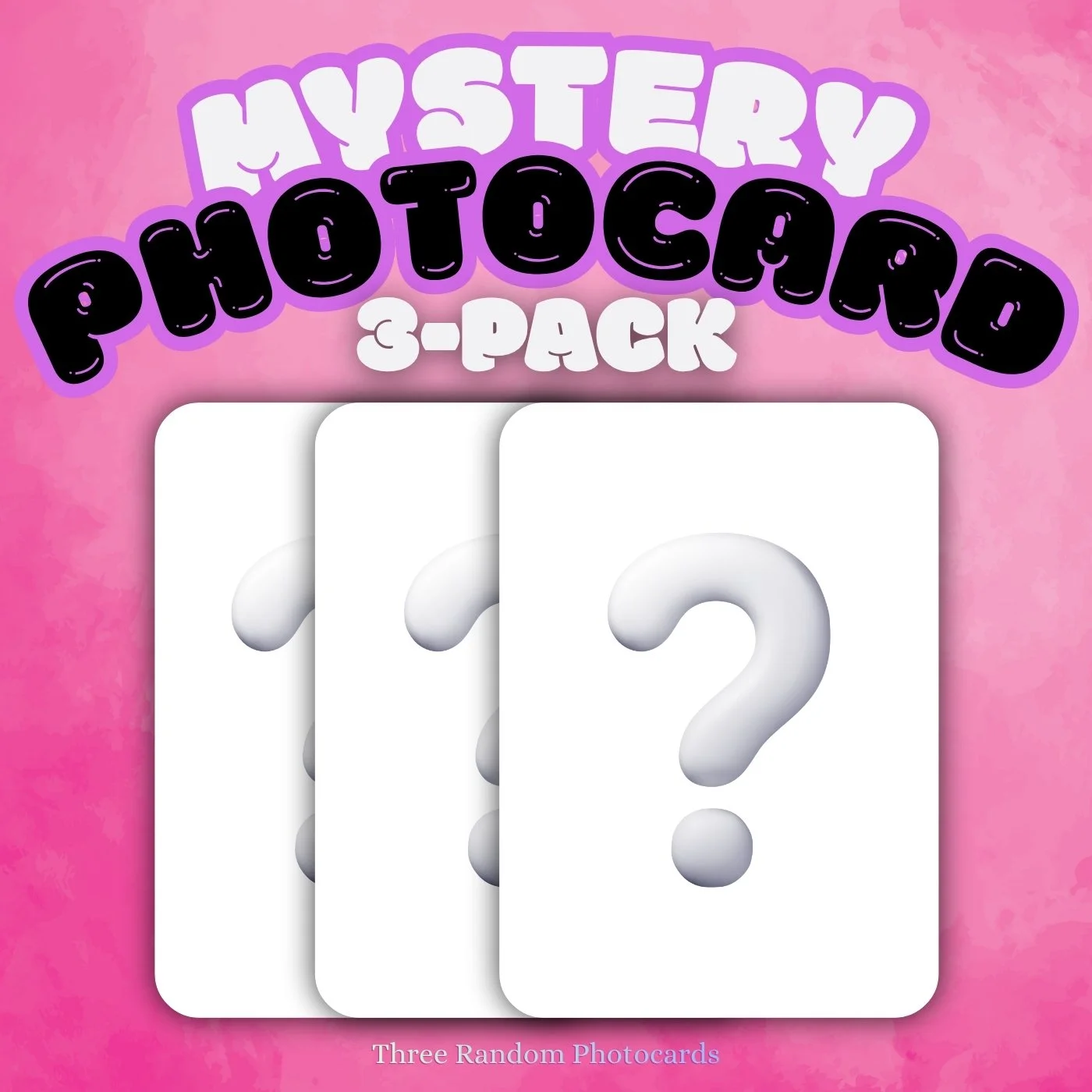Mystery Photocards (3-PACK)