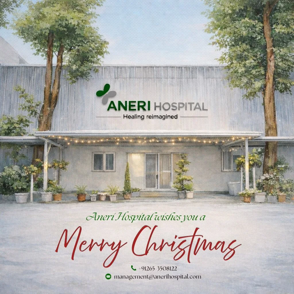 Warm Christmas wishes from Aneri Hospital to you and your family🌲

#anerihospital #vadodara