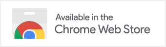 Google Chrome logo with text 'Available in the Chrome Web Store'