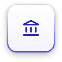 Icon of a government or institutional building with columns.