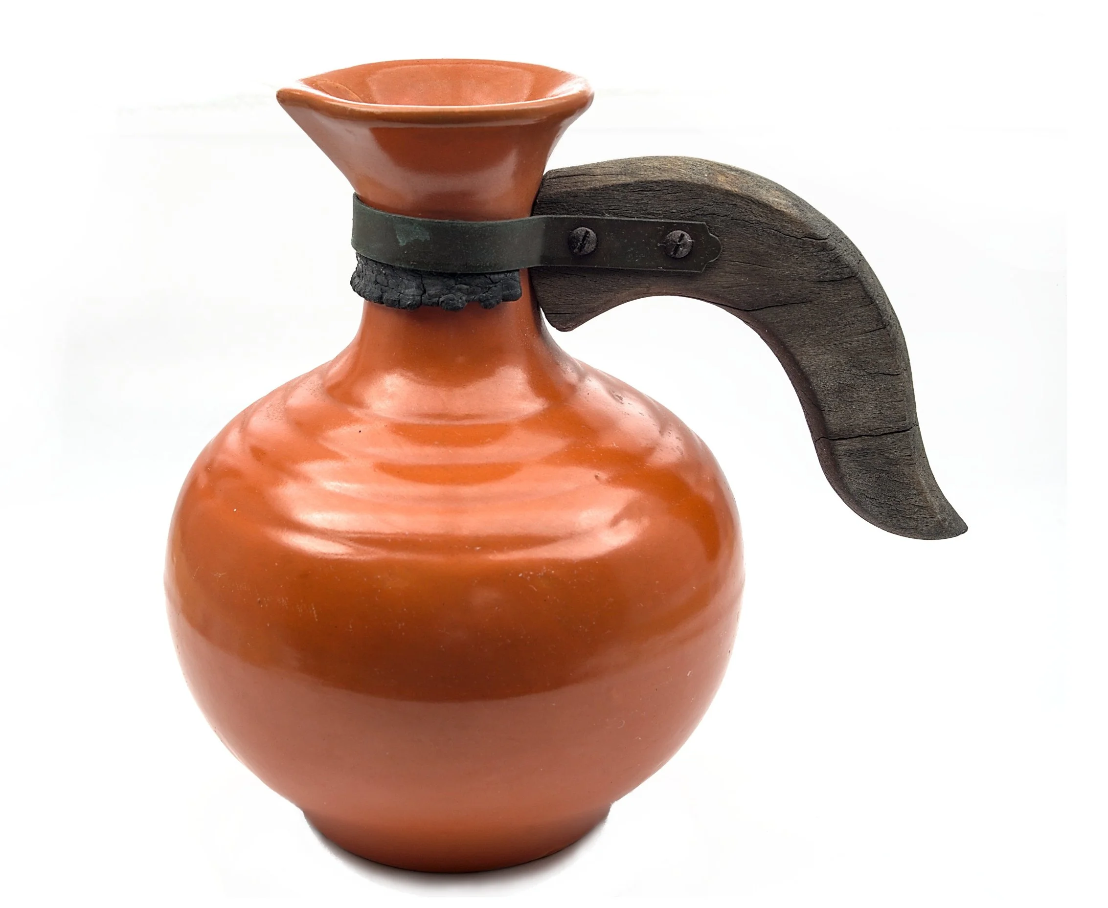 Antique Pitcher with Uranium Glaze