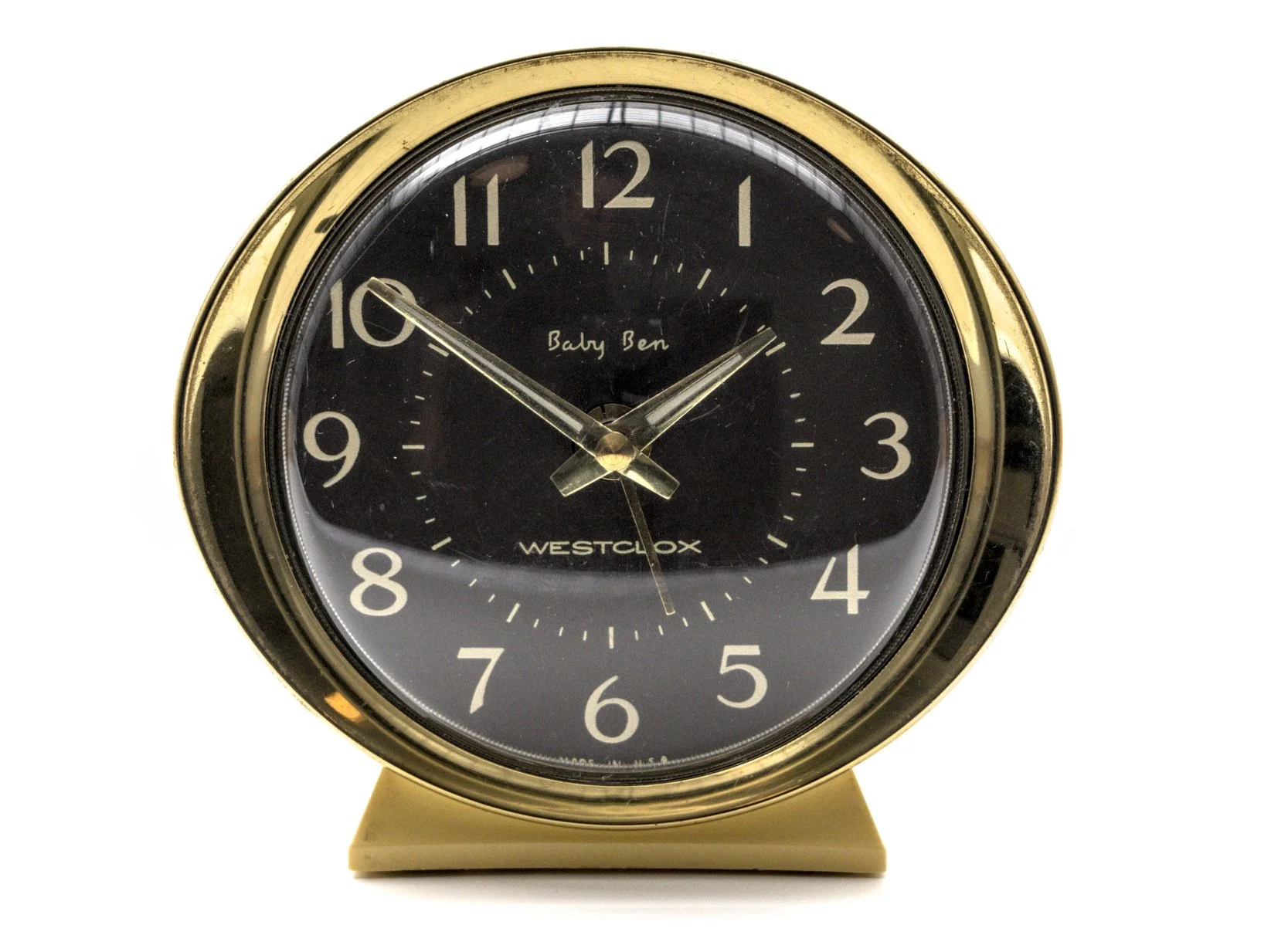 Antique Westclox Baby Ben with Radium Dials and Numbers