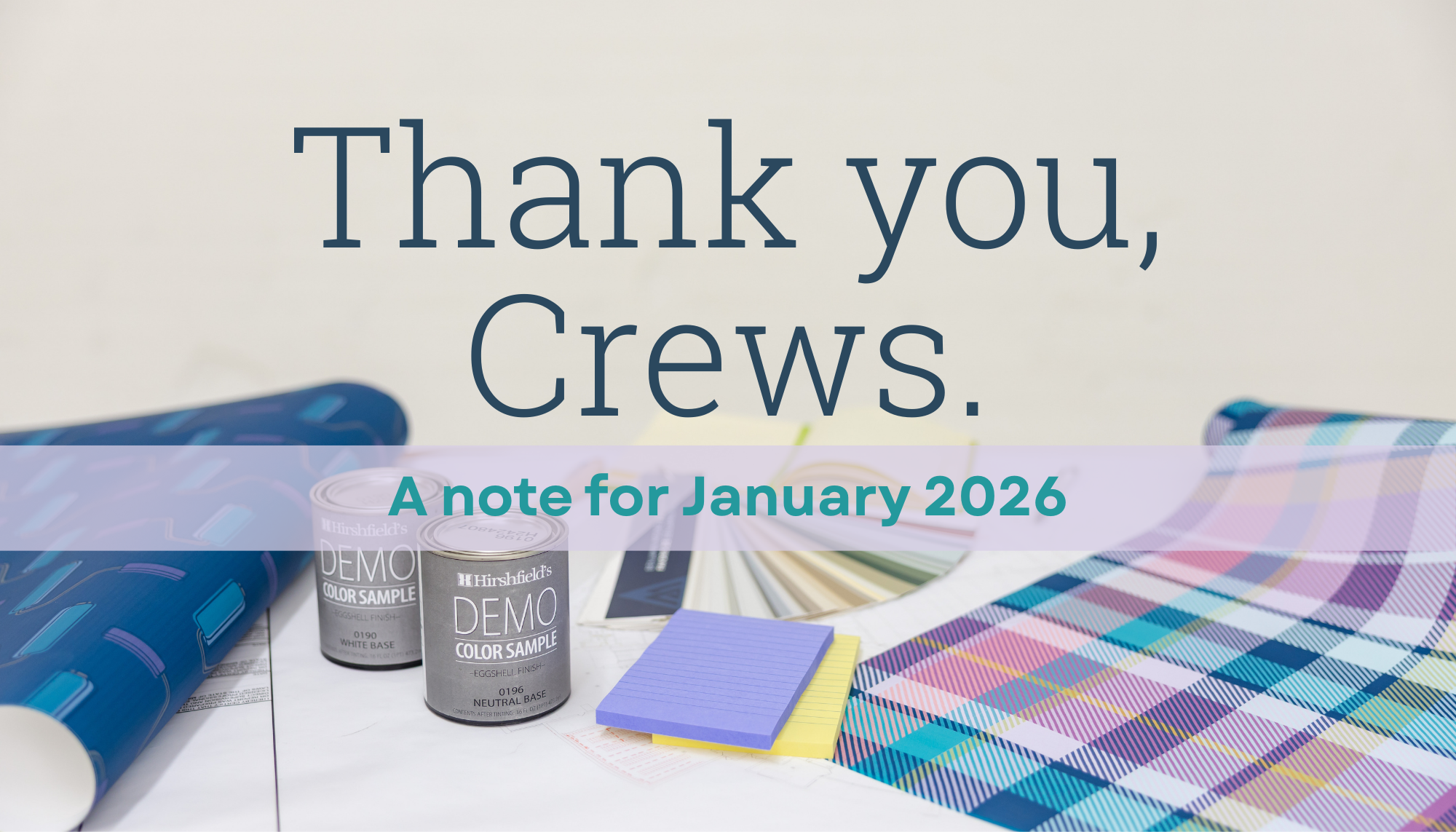 Thank You, Crews.