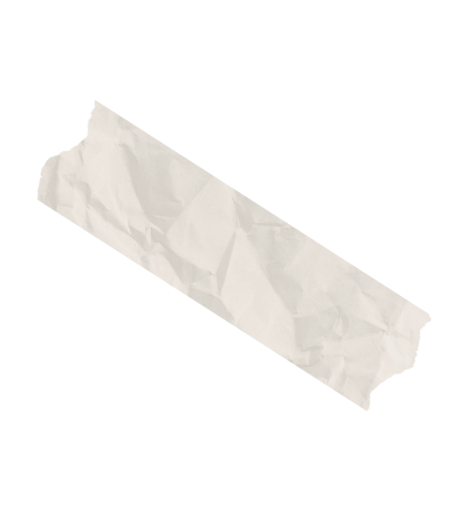 For decorative graphics like this masking tape, the recommended accessibility practice is to leave the alt text blank so it is skipped by screen readers.