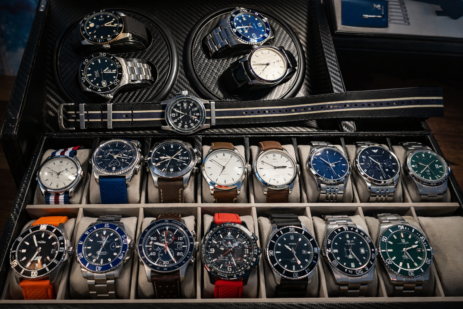 A Journey Through Time: My Watch Collection
Un viaje a través del tiempo: mi colección de relojes
