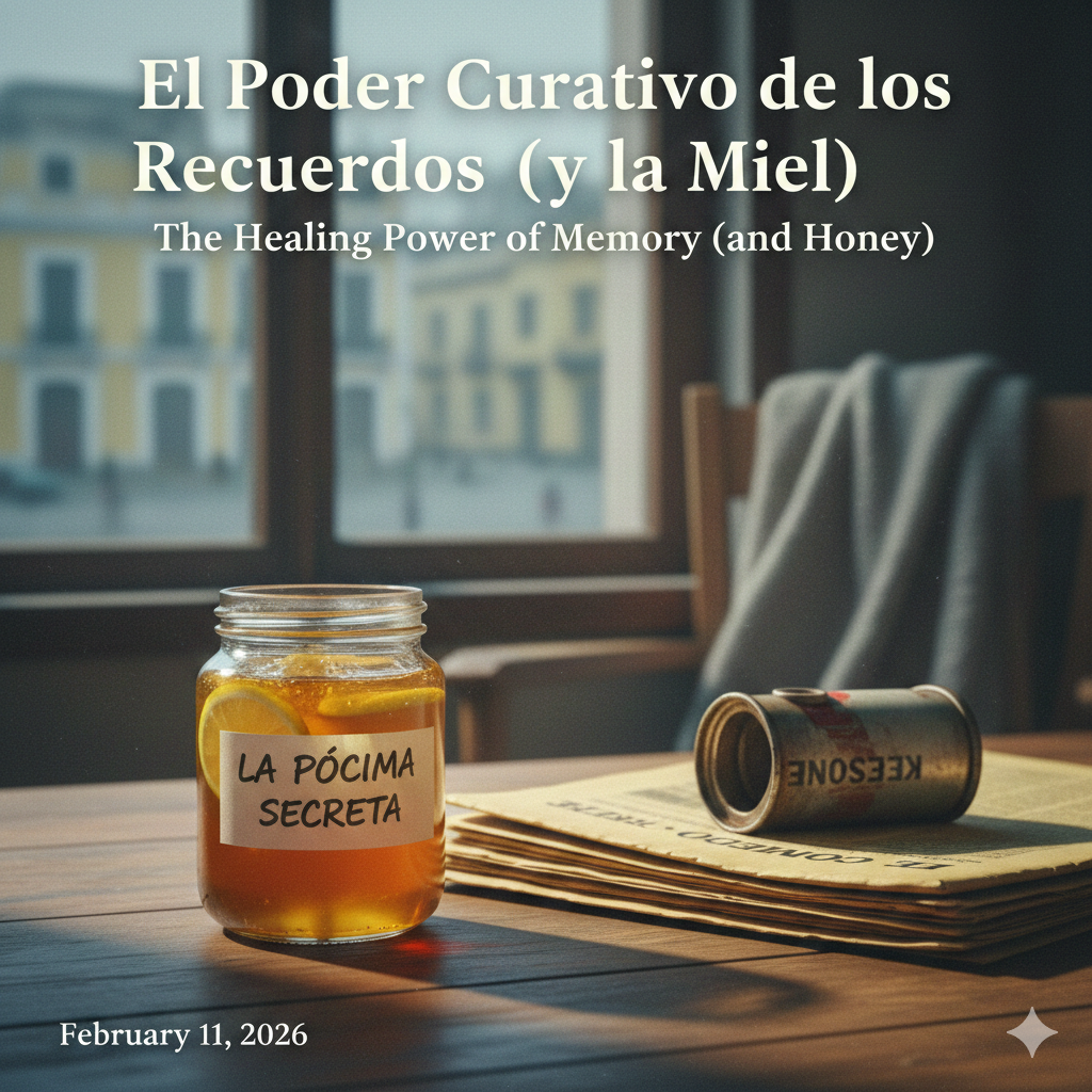 The Healing Power of Memory (and Honey)
• Español: El poder curativo de los recuerdos (y la miel)