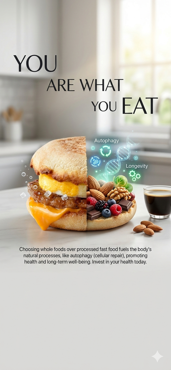 You Are What You Eat
Español:
Eres lo que comes