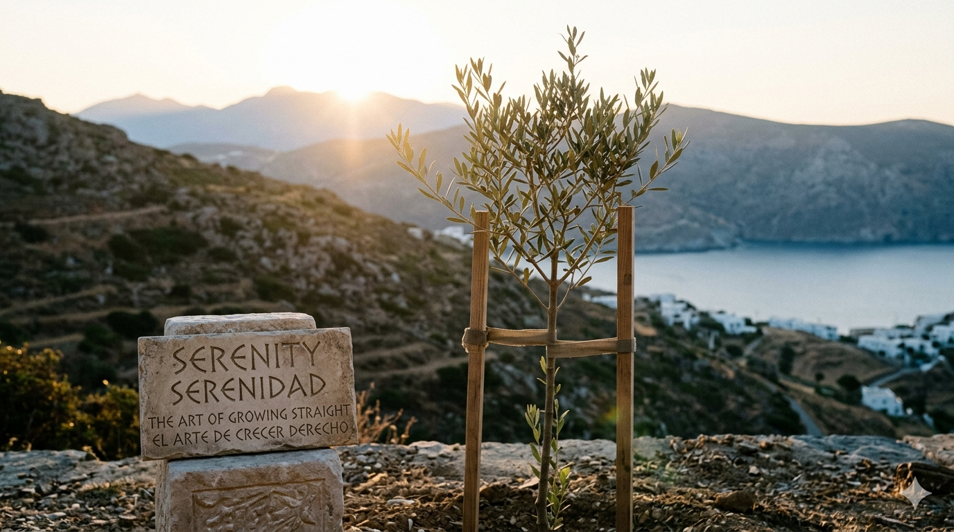 Serenity: The Art of Growing Straight / Serenidad: El Arte de Crecer Derecho