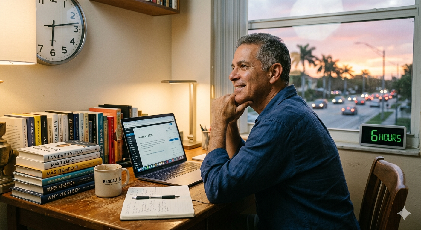 The Sleep Dilemma: Have I Lived 71 Years in a 63-Year-Old Body?

El Dilema del Sueño: ¿He vivido 71 años en un cuerpo de 63?