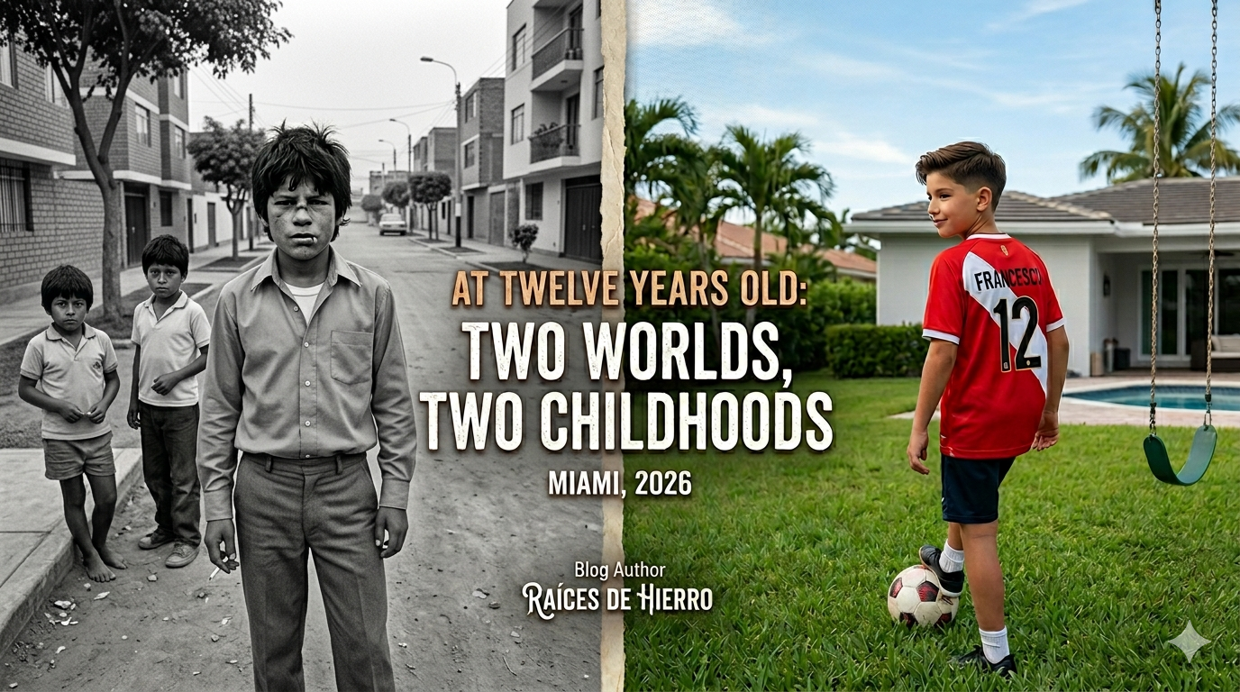 A los Doce Años: Dos Mundos, Dos Infancias/ At Twelve Years Old: Two Worlds, Two Childhoods