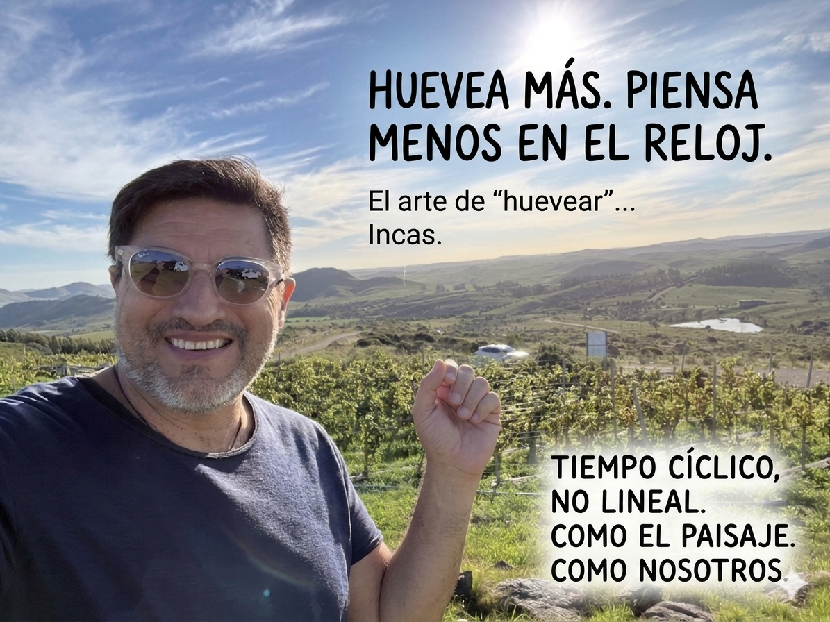 El arte de "huevear" y la tiranía del reloj/The Art of "Loafing" and the Tyranny of the Clock