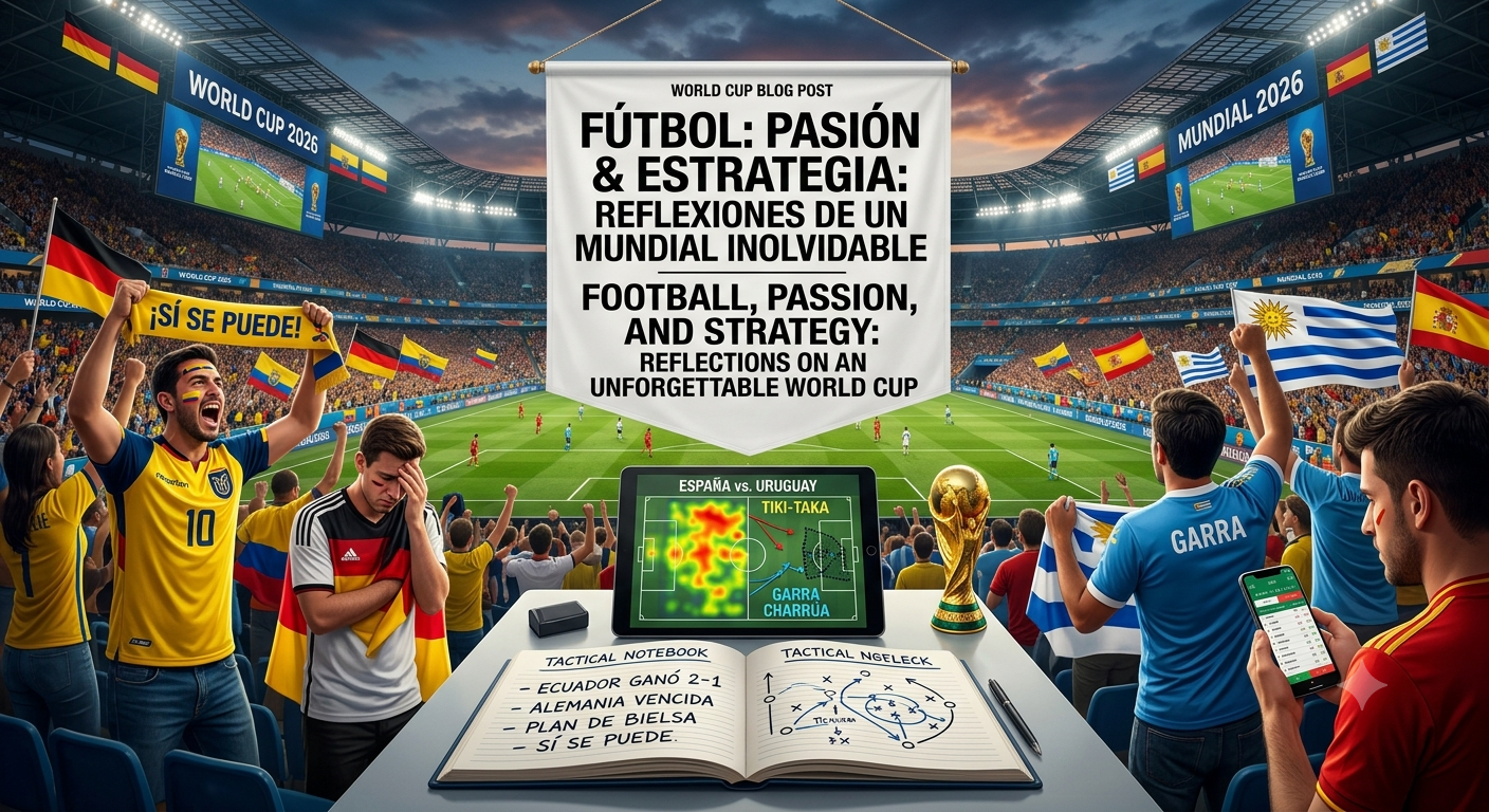 Fútbol, Pasión y Estrategia: Reflexiones de un Mundial Inolvidable / Football, Passion, and Strategy: Reflections on an Unforgettable World Cup