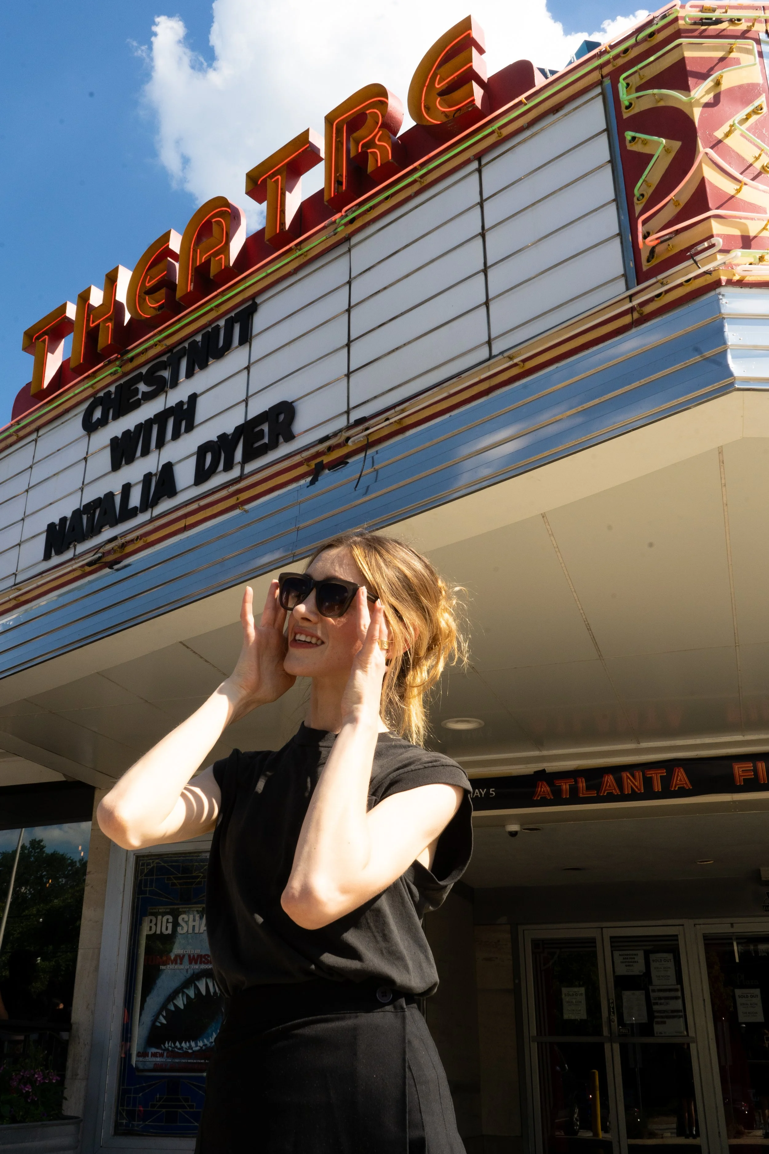 Natalia Dyer - "Chesnut" Premiere at Plaza Theatre Atlanta