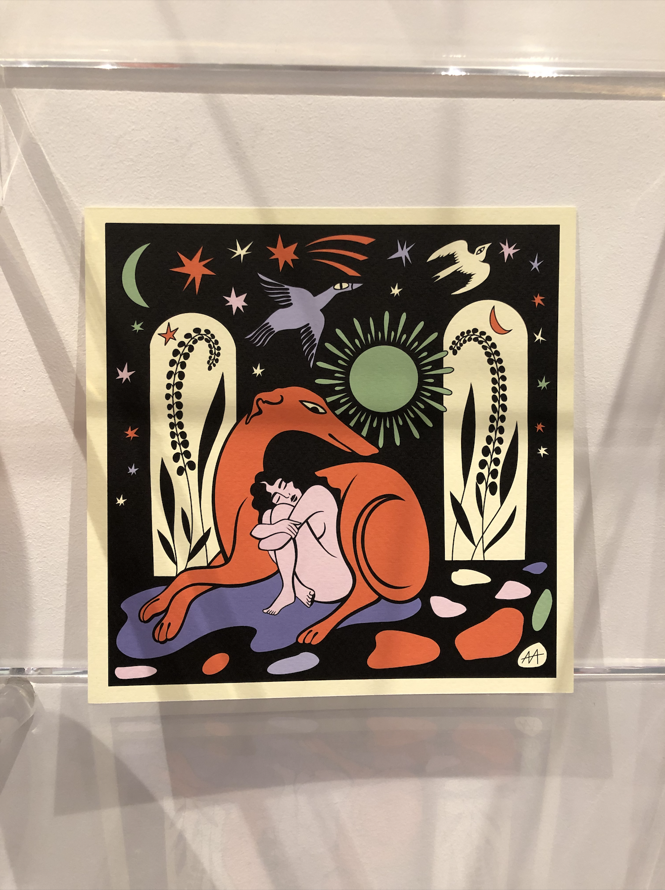 Print "Le Chien" Adandtattoo