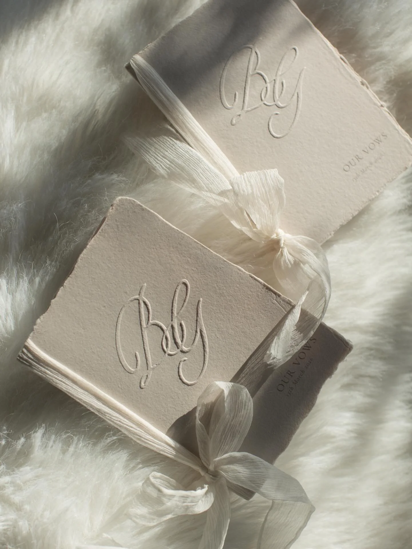 One of the things I&rsquo;m most conscious of in my work is designing with intention to choose materials not because they&rsquo;re trending, but because they mean something.

A few years ago, handmade paper was everywhere. Lately, I&rsquo;ve noticed 
