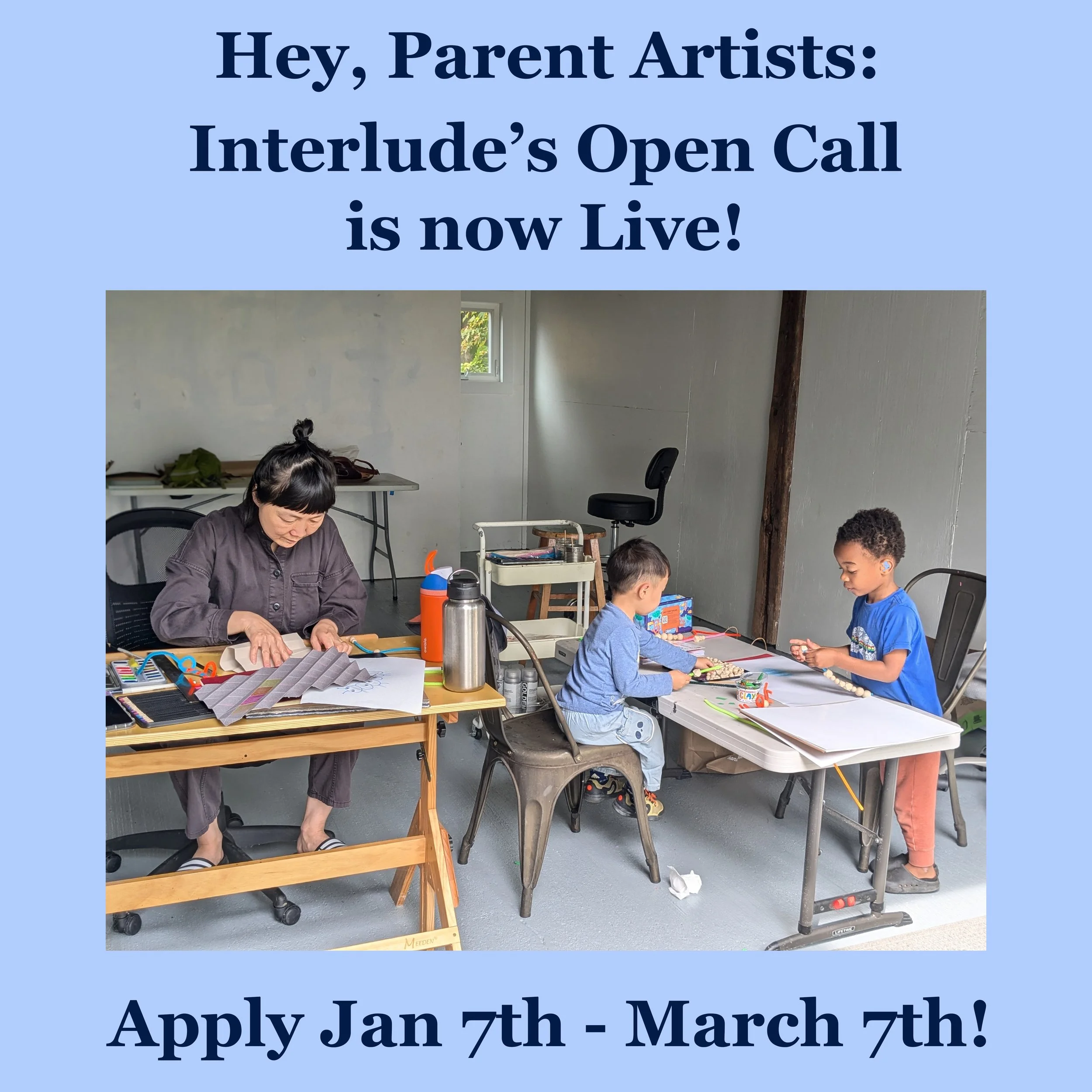 Our 2026 Open Call is live!