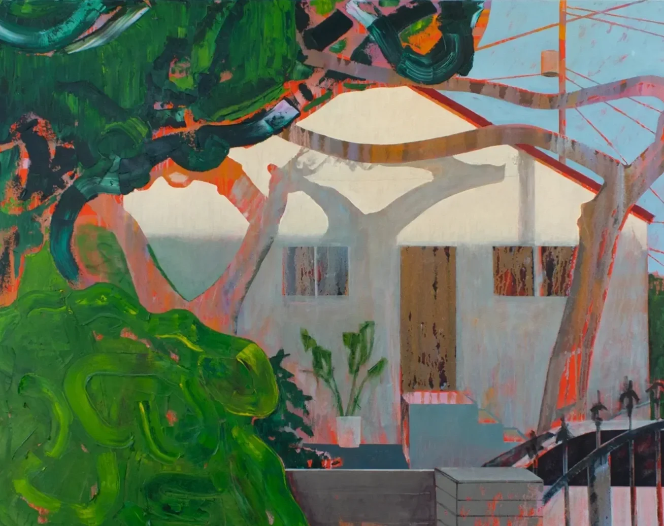 Nick McPhail Nick McPhail is a Los Angeles based artist whose work spans painting, drawing, sculpture, collage and installation. He is known for his vivid landscape paintings, inventive experiments with perspective, and explorations of light, space a